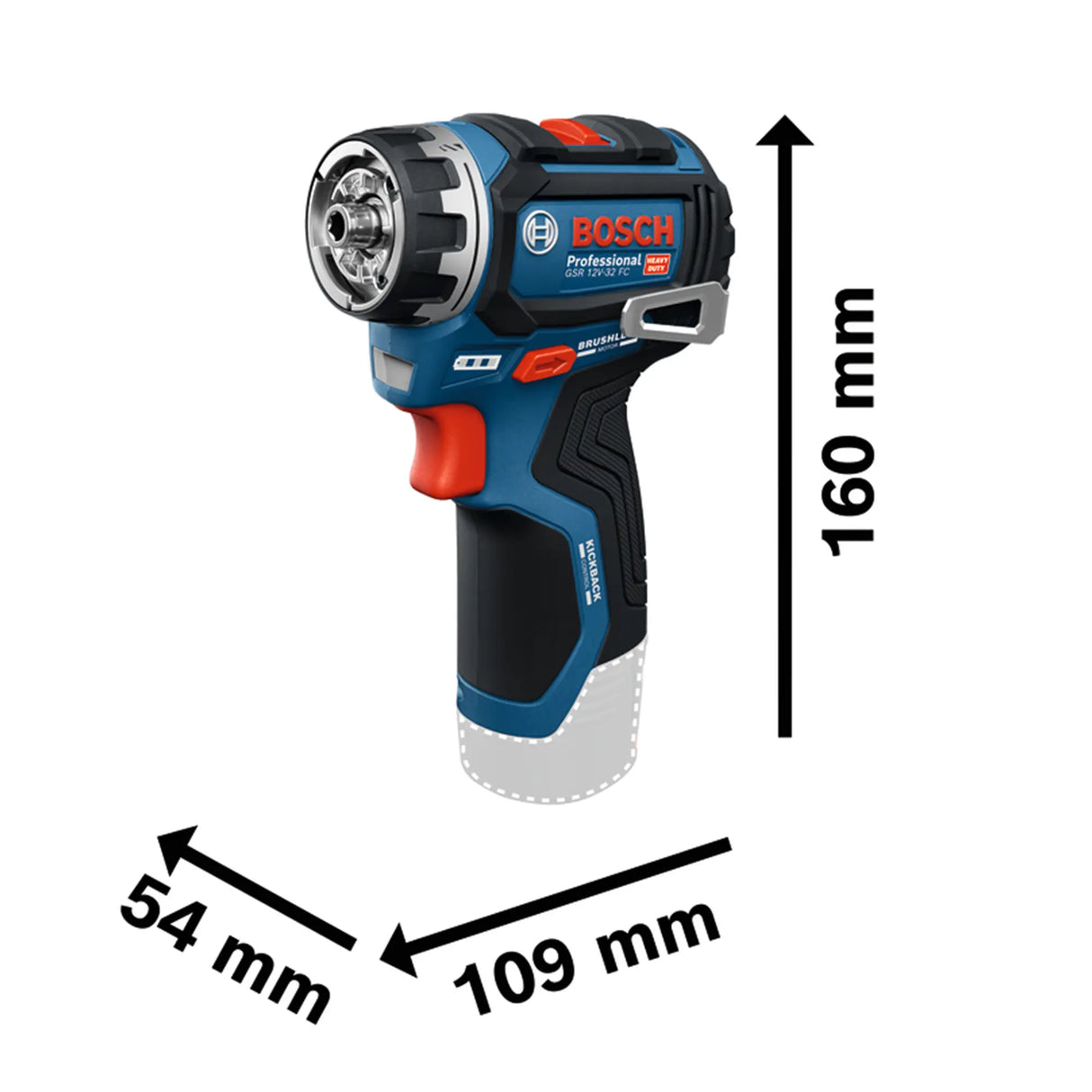 Trapano Avvitatore Bosch GSR 12V-32 FC 12V