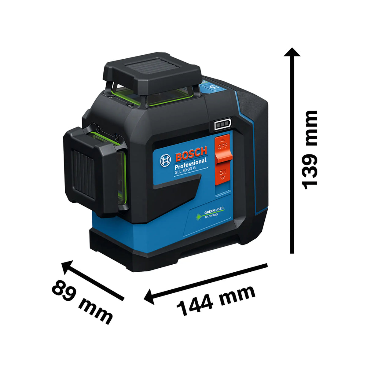 Livella Laser Bosch GLL 80-33 G