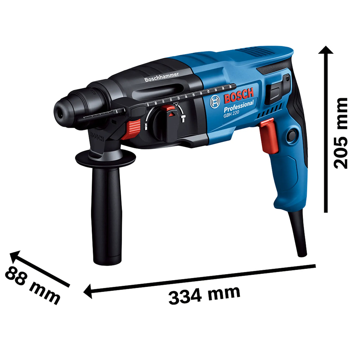 Tassellatore Bosch GBH 2-21 Professional 720W