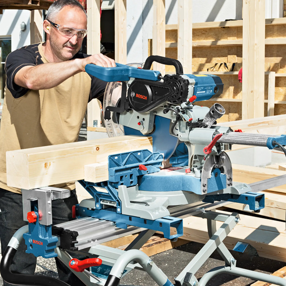 Radiaal snijmachine Bosch GCM 12 SDE