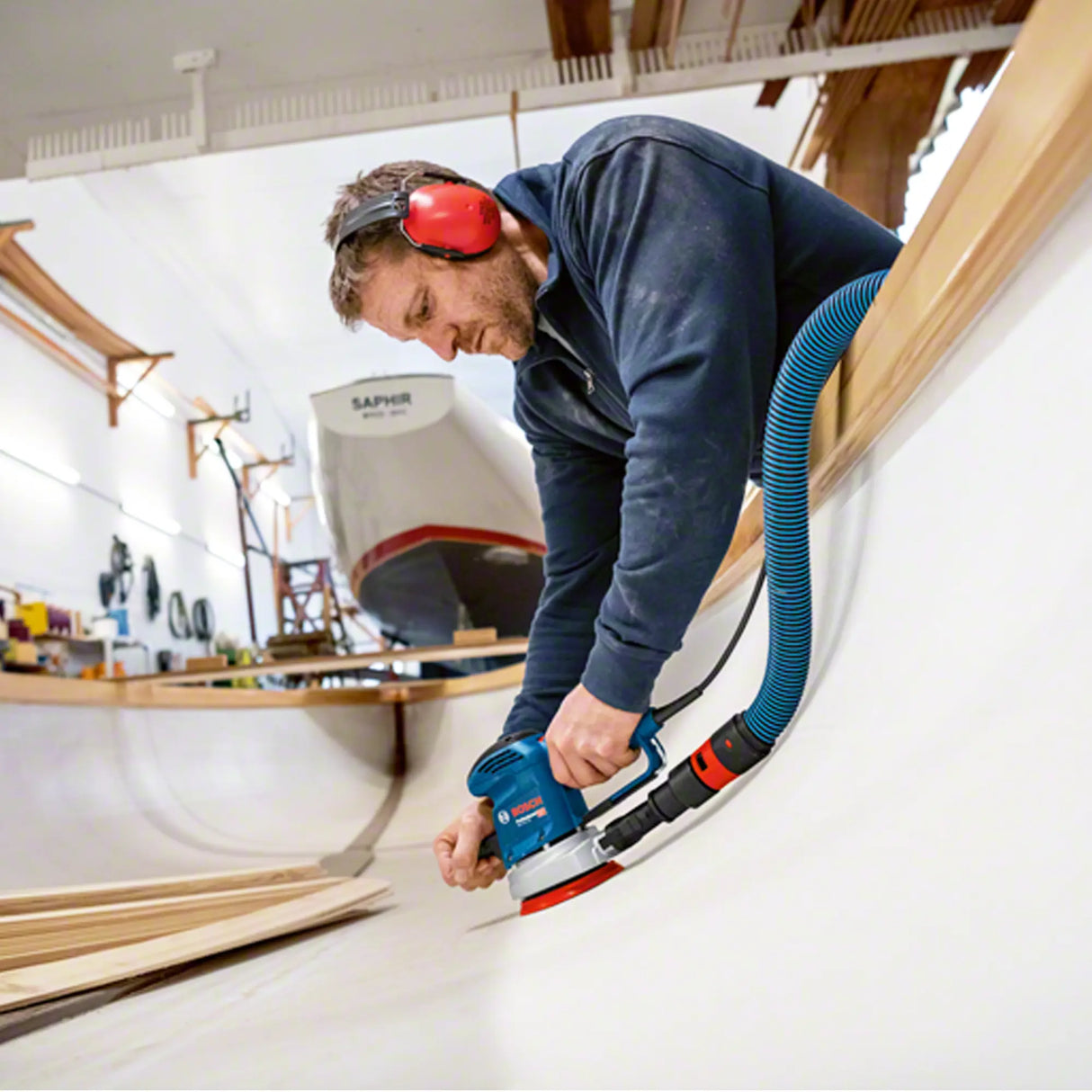 Levigatrice Rotoorbitale Bosch GEX 34-125 PRO 340W