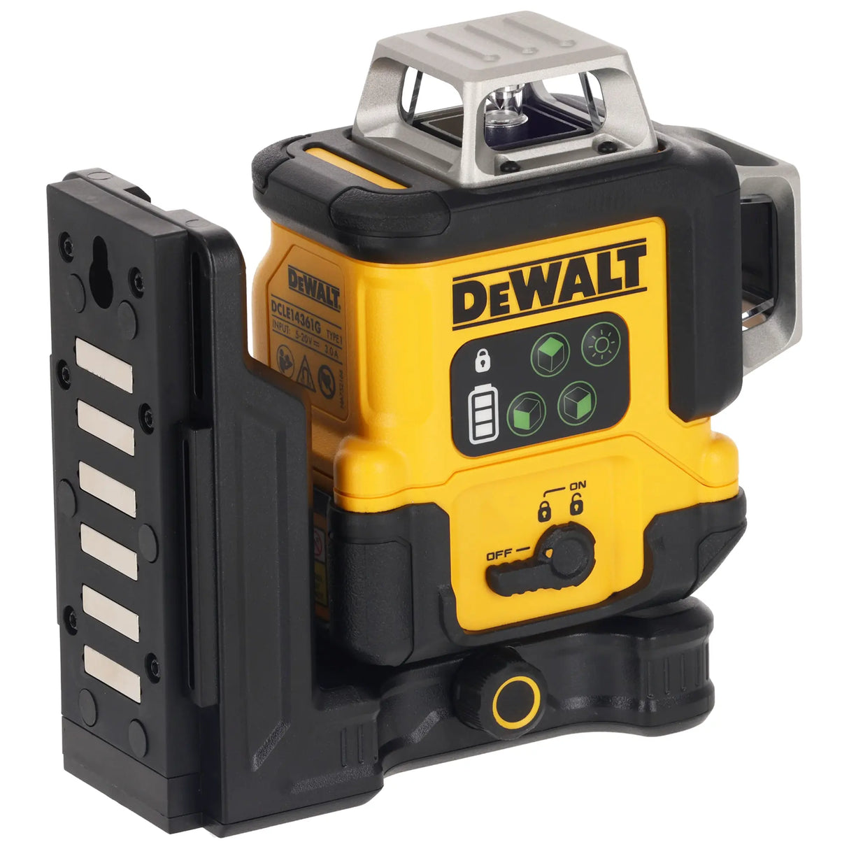 Groene meerlijnige lasertracer Dewalt DCLE14361GB-XJ