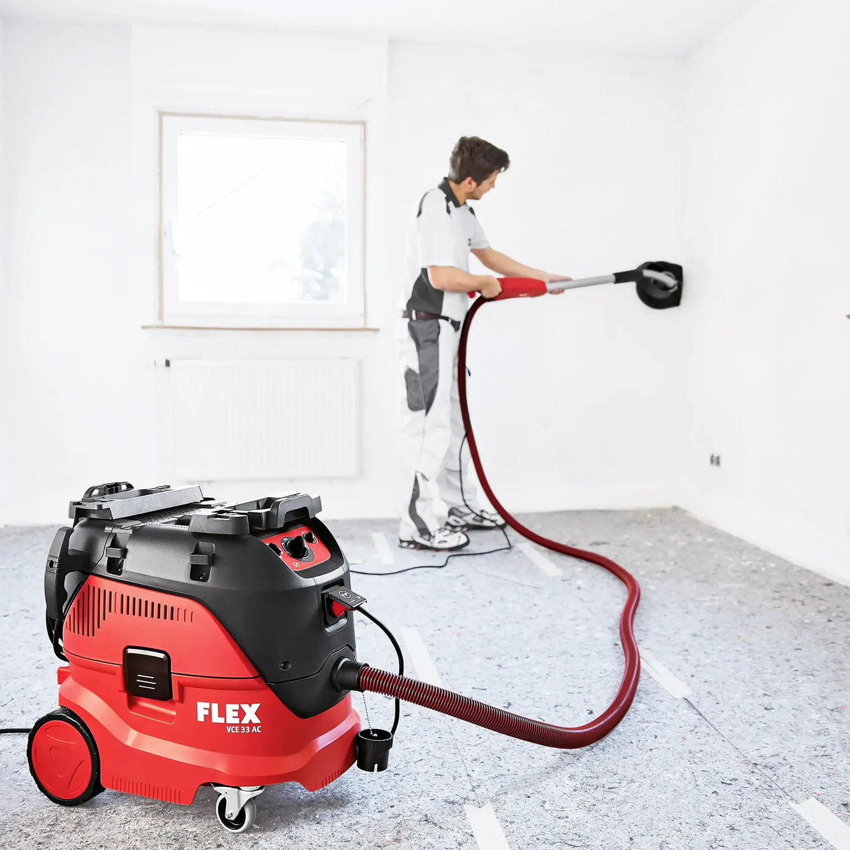 Vacuum cleaner sander Flex GE 6 R-EC + VCE 33 M AC Set + Sandpaper