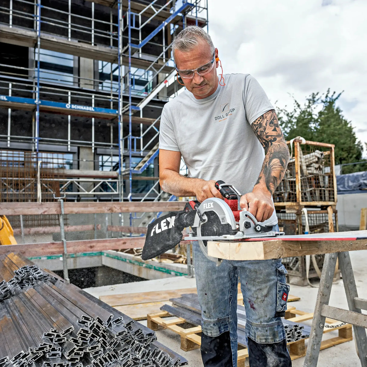 Combinatieset Flex V RFE 40 EC + CS 68 EC 18V 8Ah