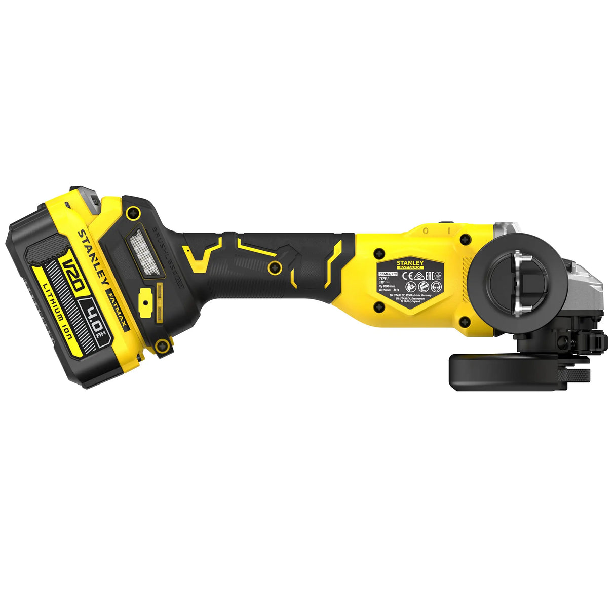 Smerigliatrice Angolare Stanley SFMCG710M1T-QW 18V 4Ah