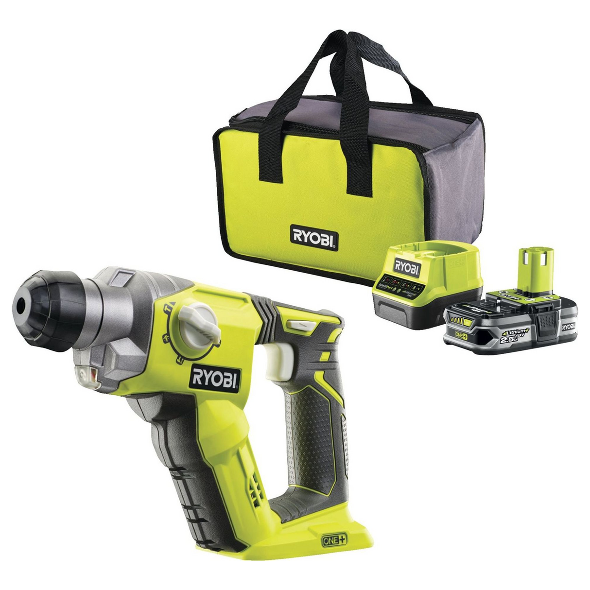5133003818 - Klopboor Ryobi R18SDS-125S 18V 2,5Ah - Afbeelding 5