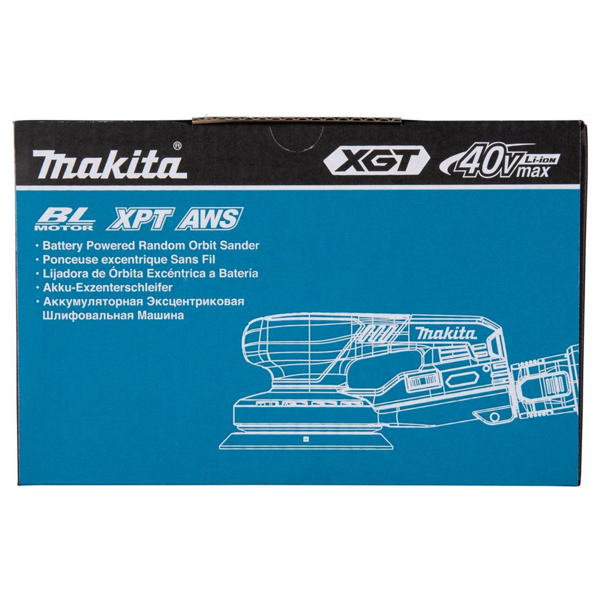 BO003CGZ - Levigatrice Rotorbitale Makita BO003CGZ 40V - Immagine 21