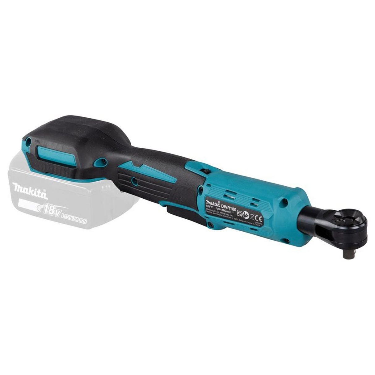 DWR180ZJ - Ratelsleutel Makita DWR180ZJ 18V - Afbeelding 7