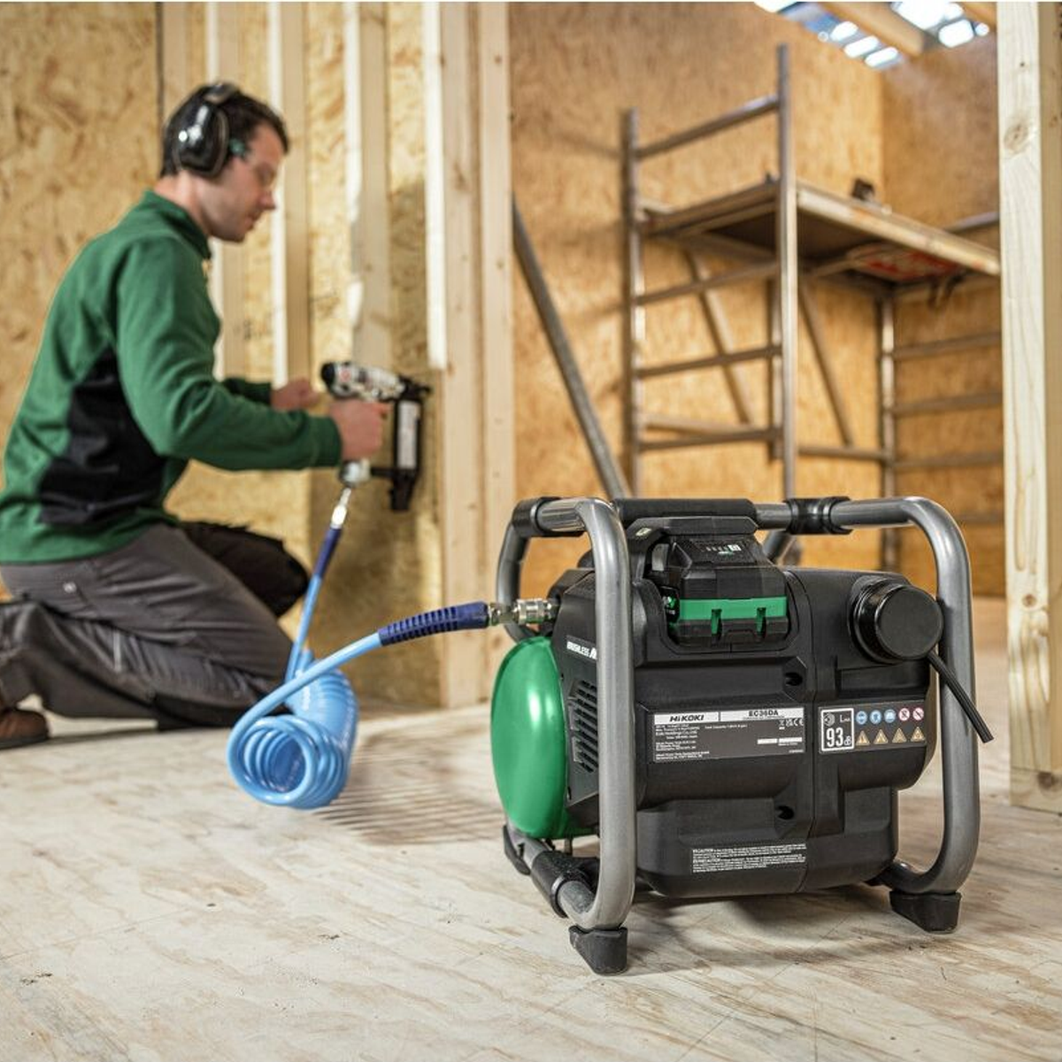 UC18YSL3WJZ - BoosterPack HiKOKI UC18YSL3WJZ 2 accu's MULTI VOLT BSL36B18X 36V/18V 8Ah/4Ah + oplader - Afbeelding 5