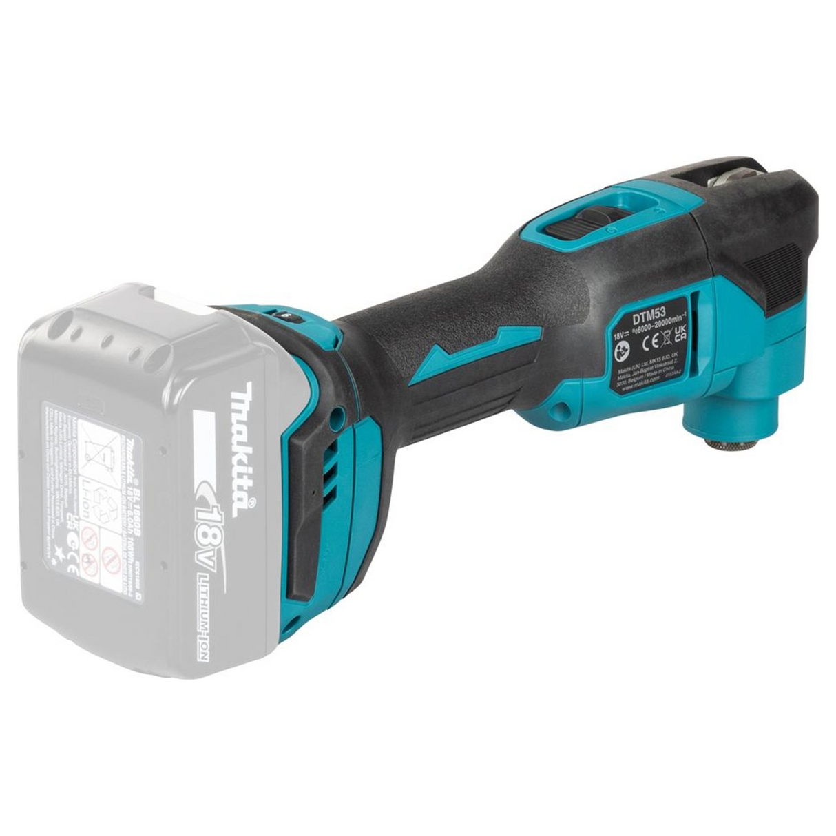 DTM53Z - Multifunctioneel gereedschap Makita DTM53Z 18V - Afbeelding 5
