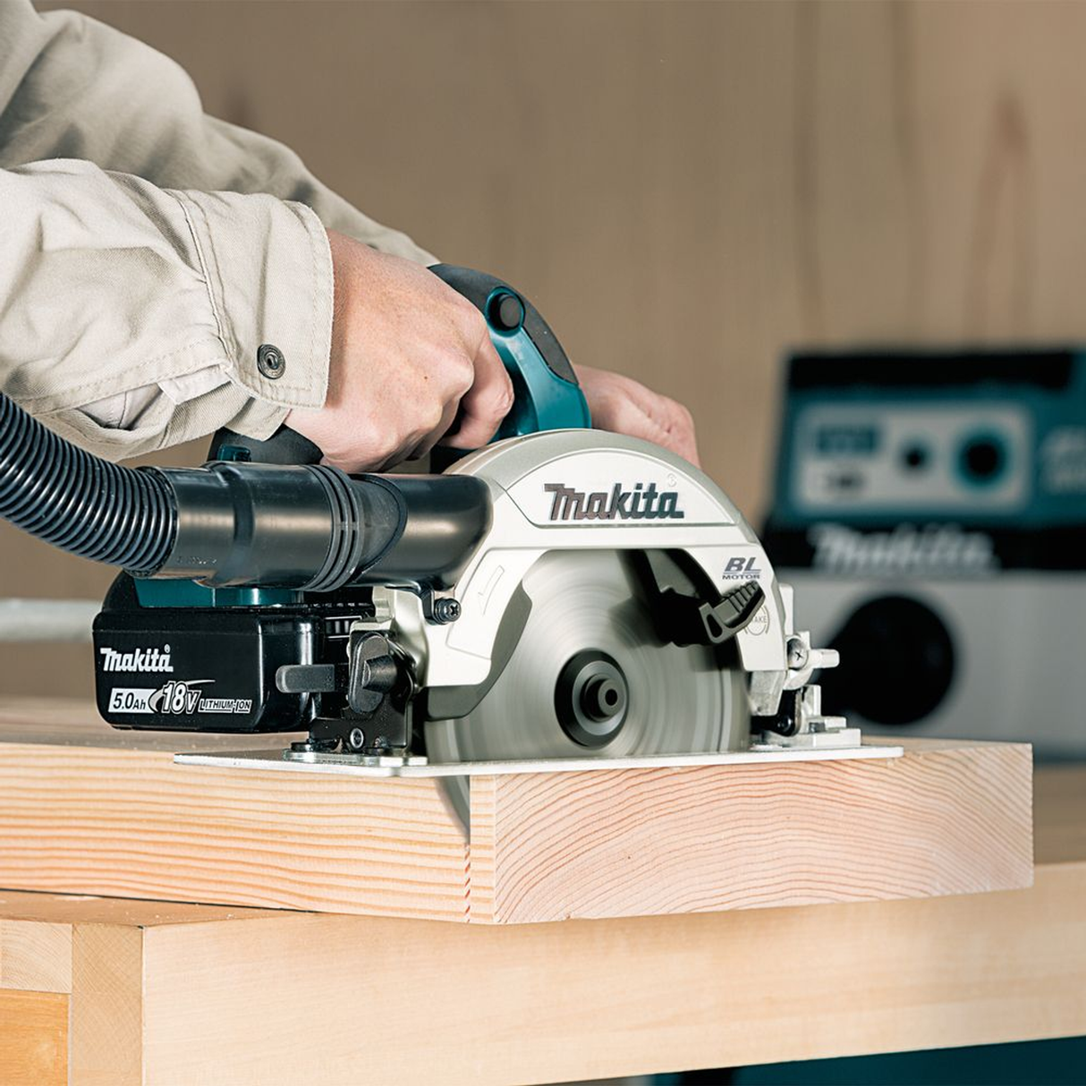 DHS661ZJU - Sega Circolare Makita DHS661ZJU 18V - Immagine 15
