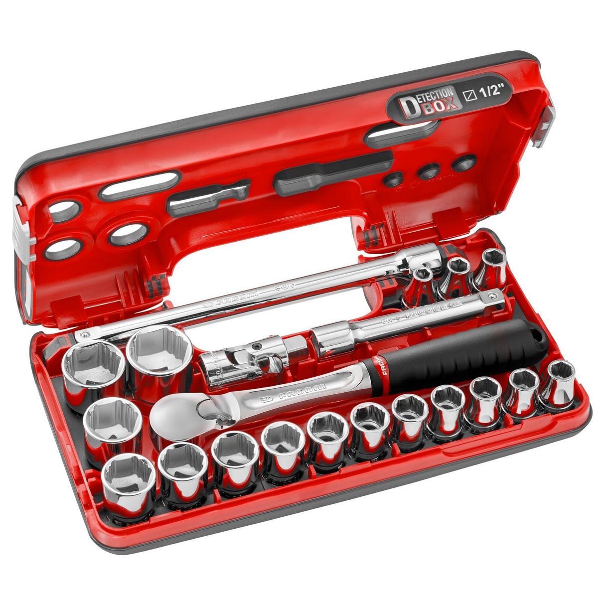 SL.DBOX1GRPPB - Facom SL.DBOX1GRPPB 1/2" OGV Grip 21-delige dopsleutelset - Afbeelding 3