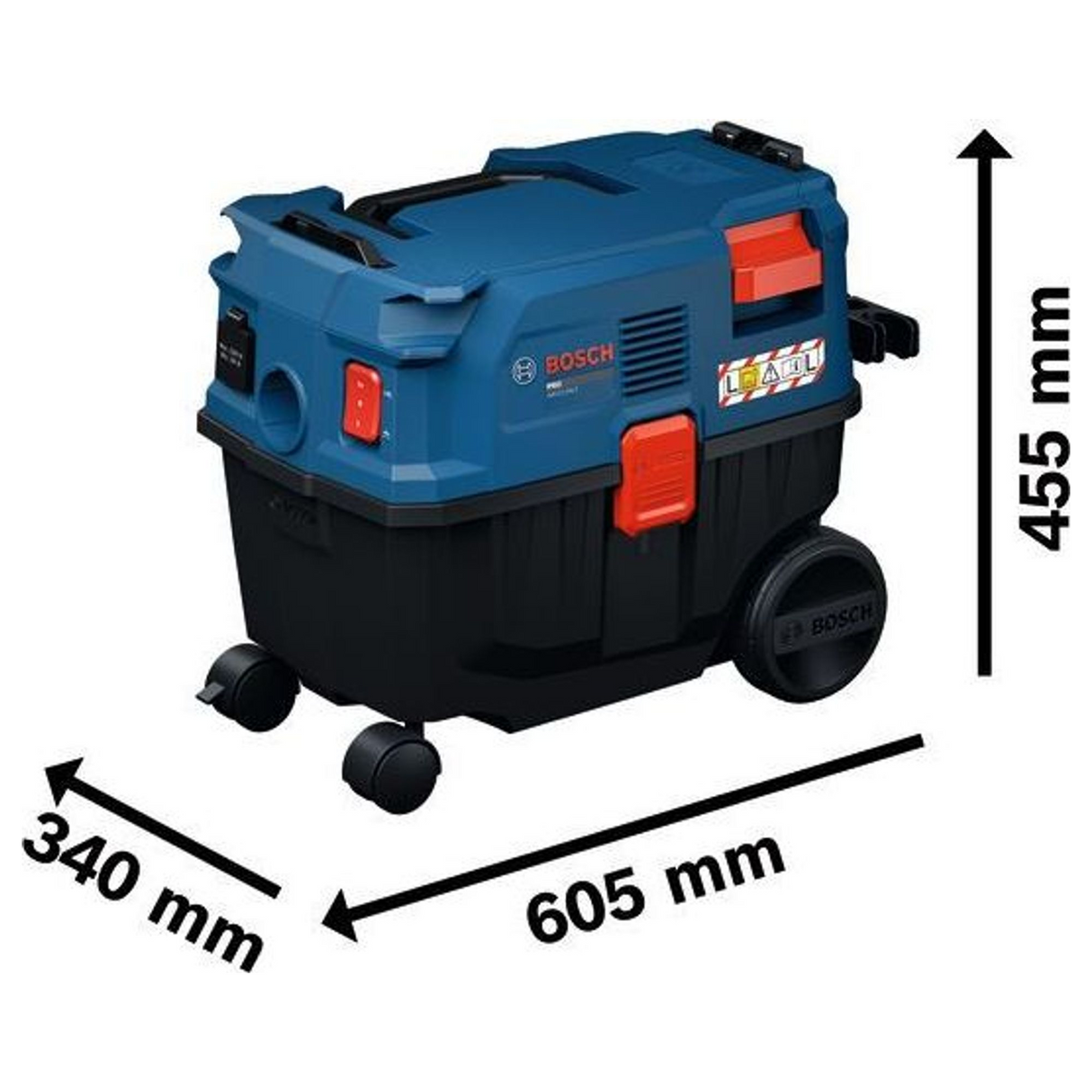 06019S3100 - Stofzuiger Bosch Professionele GAS12-25LS PRO 1200W - Afbeelding 21