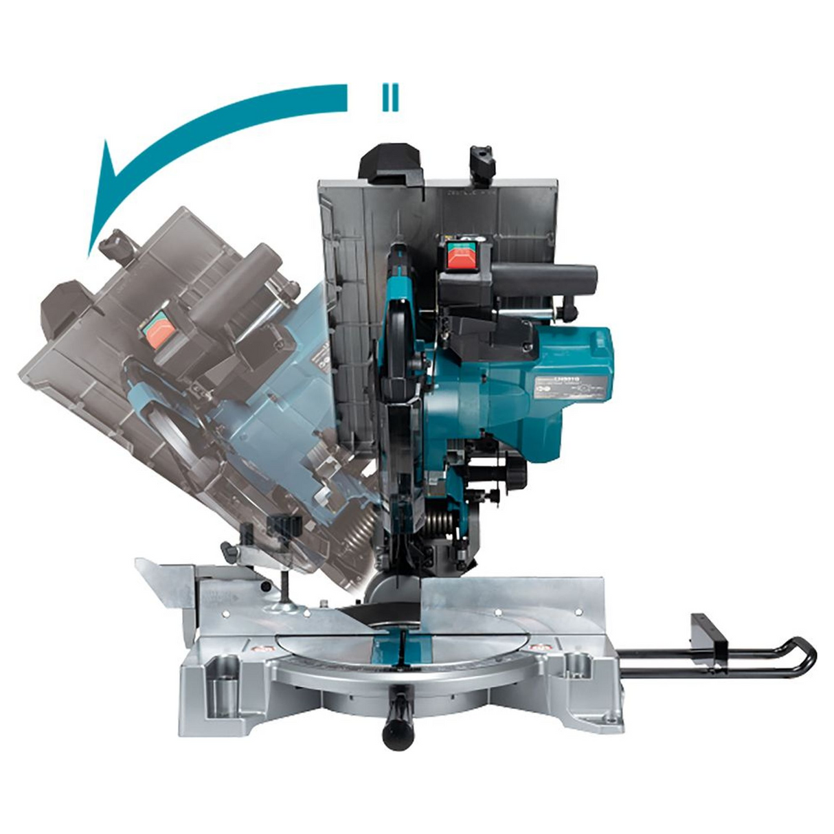 LH001GZ - Tafelzaag Makita LH001GZ 40V - Afbeelding 13