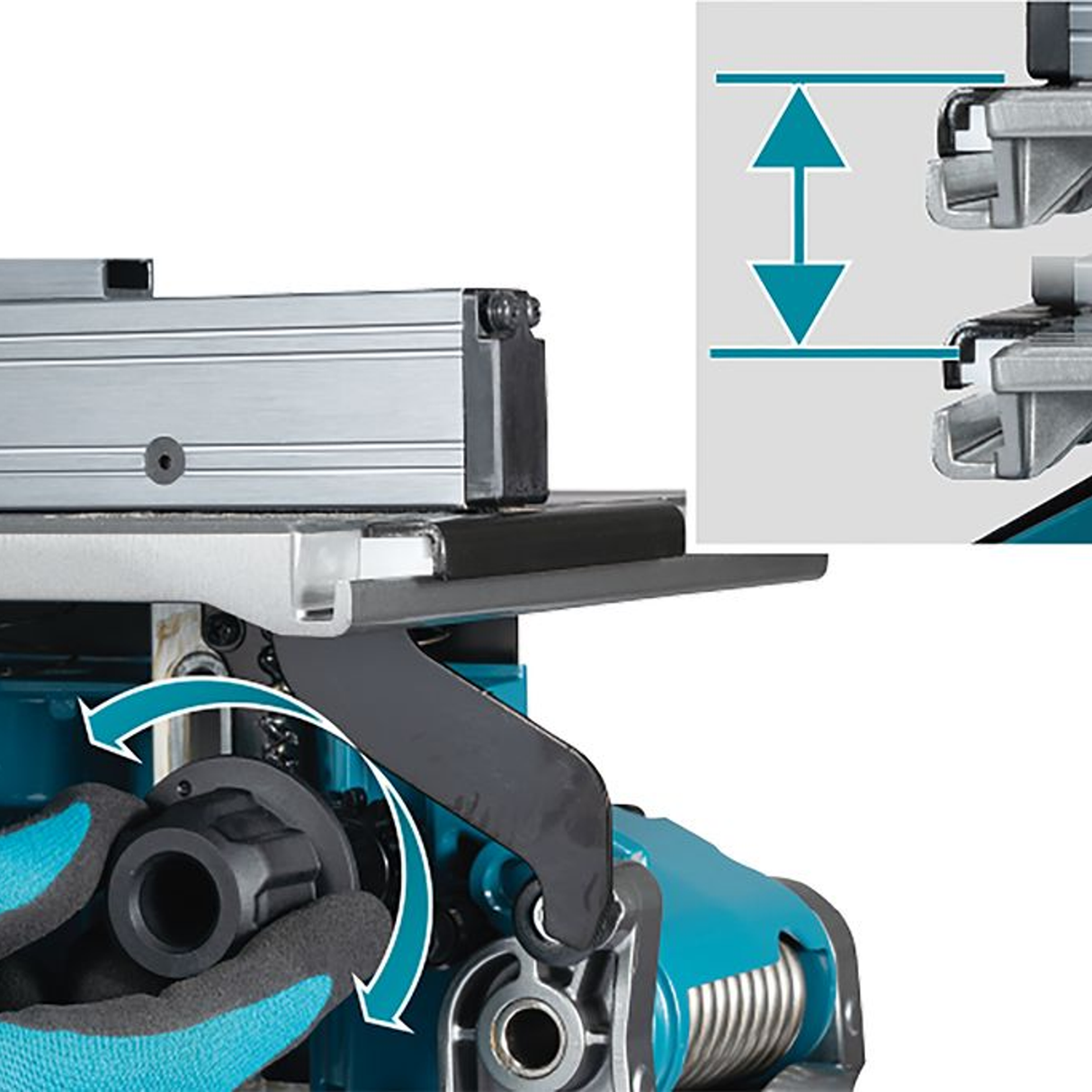 LH001GZ - Tafelzaag Makita LH001GZ 40V - Afbeelding 17