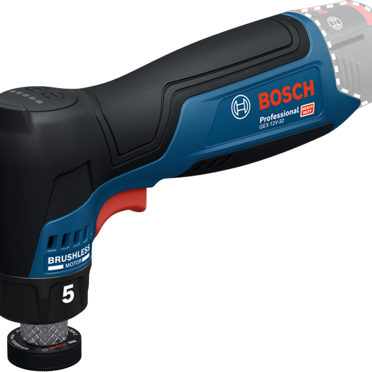 06019L2003 - Sander Bosch GEX 12V-32 PRO 12V - Afbeelding 17