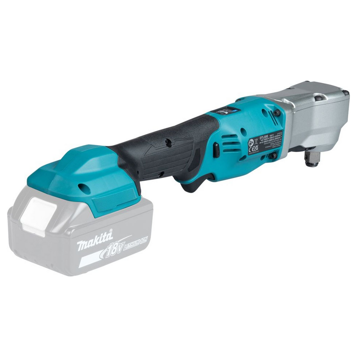 DTL300ZJ - Slagsleutel met hoek Makita DTL300ZJ 18V - Afbeelding 5
