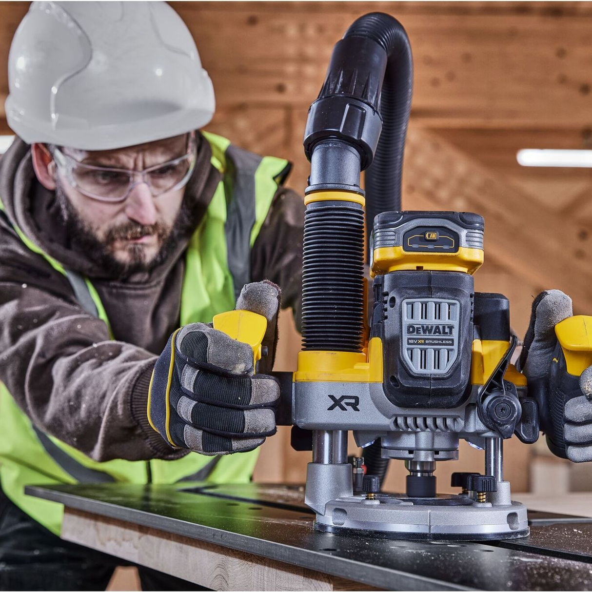 DCW620NT-XJ - Elettrofresatrice Dewalt DCW620NT-XJ 18V - Immagine 6