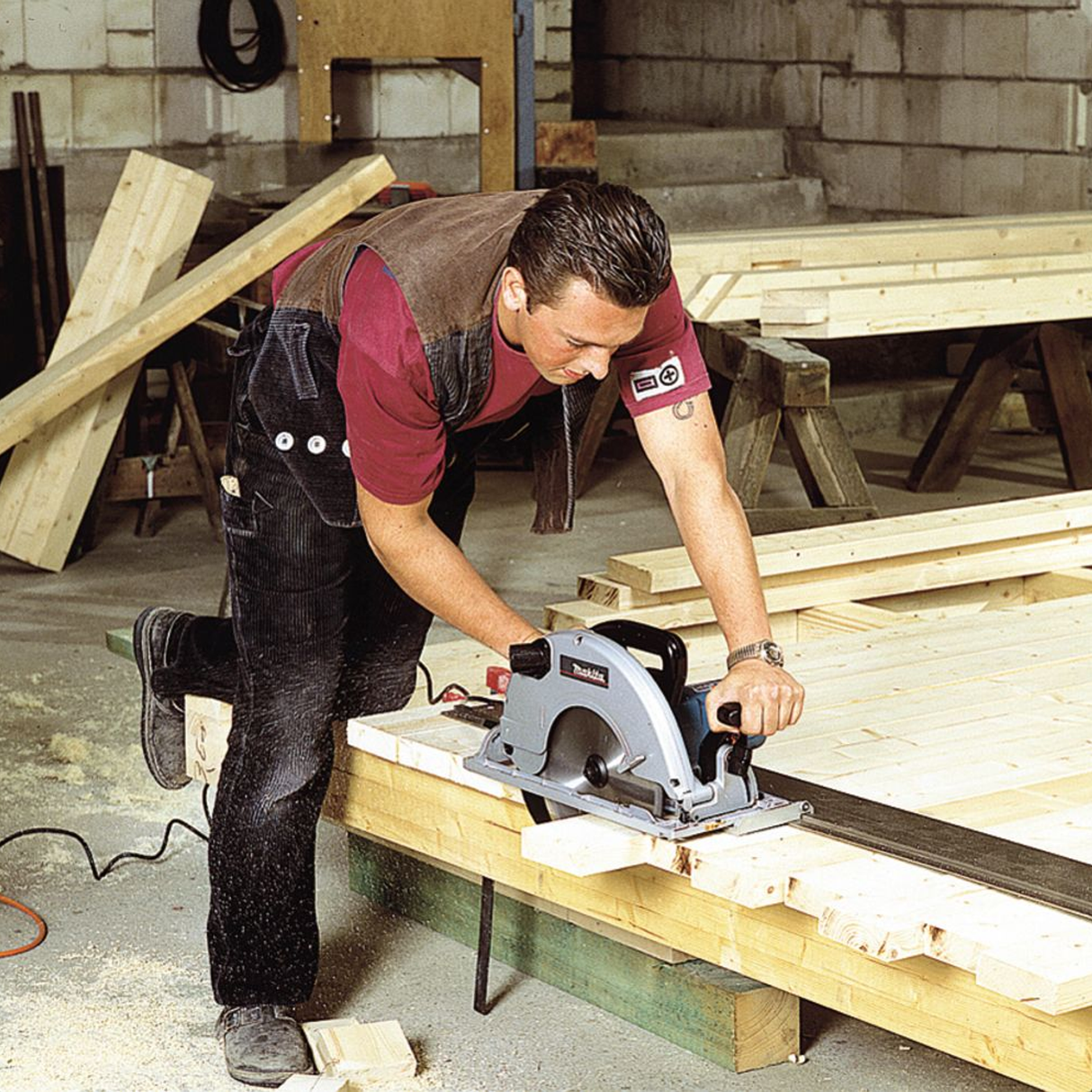 5103R - Cirkelzaag Makita 5103R 2100W - Afbeelding 2