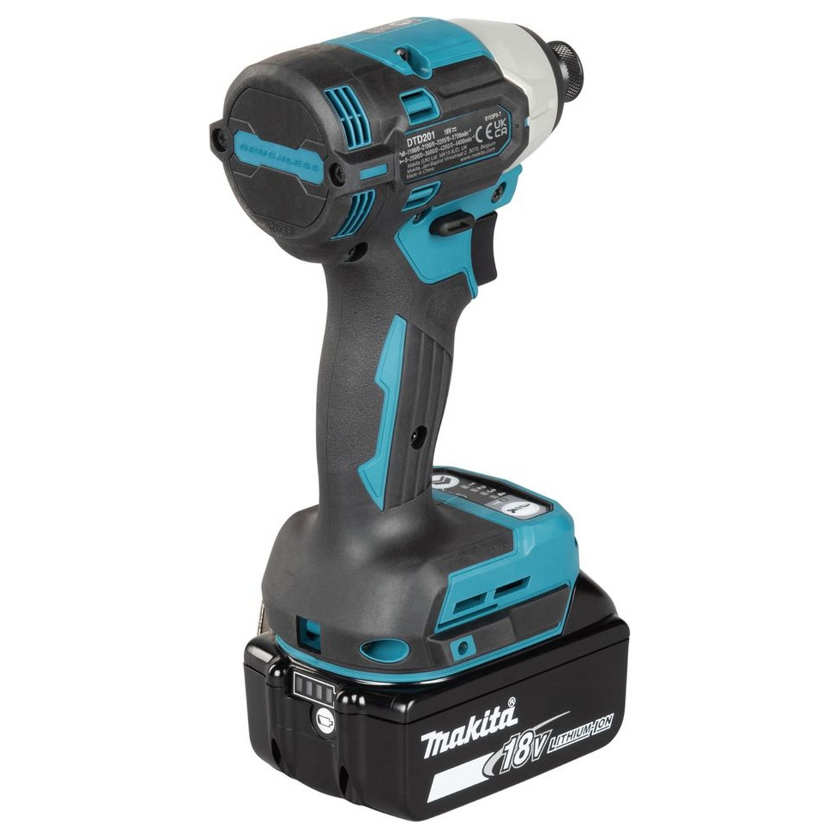 DTD201RTJ - Slagsleutel Makita DTD201RTJ 18V 5Ah - Afbeelding 5