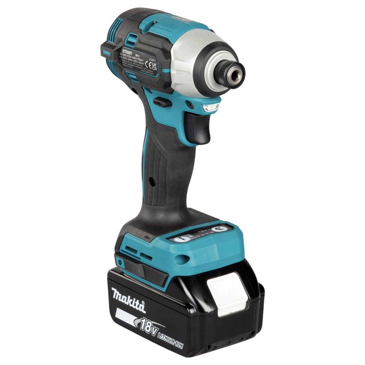 DTD201RTJ - Slagsleutel Makita DTD201RTJ 18V 5Ah - Afbeelding 7