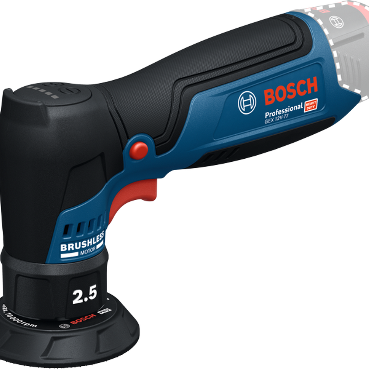 06019L2100 - Sander Bosch GEX 12V-77 PRO 12V - Afbeelding 19