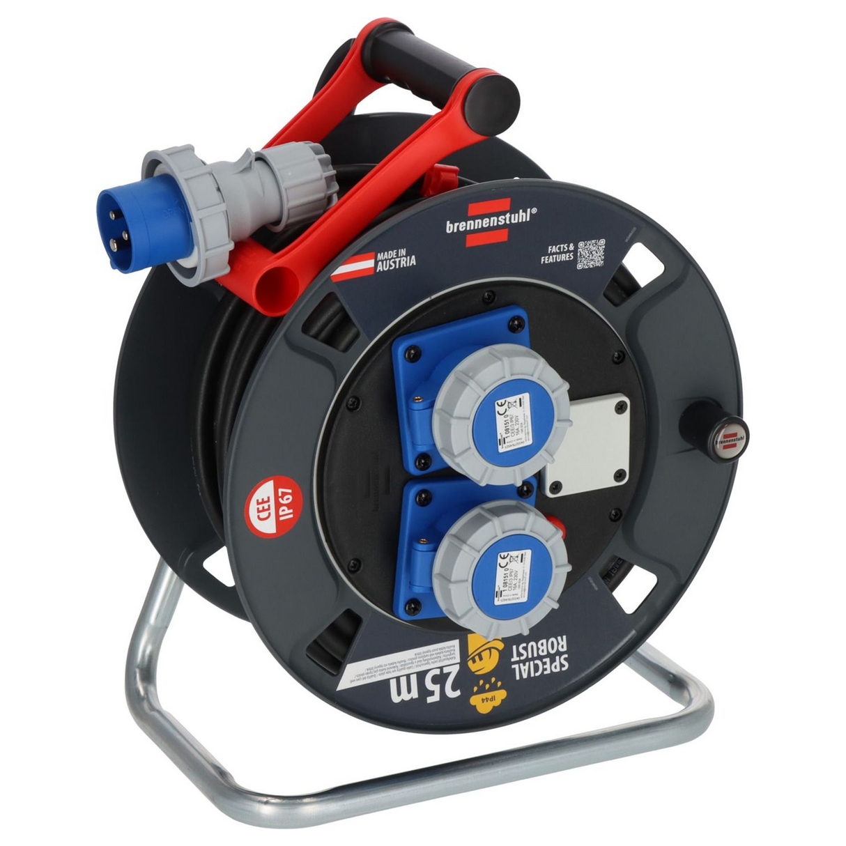 1132826 - Brennenstuhl ST 300 CEE IP67 Kabelhaspel 25m