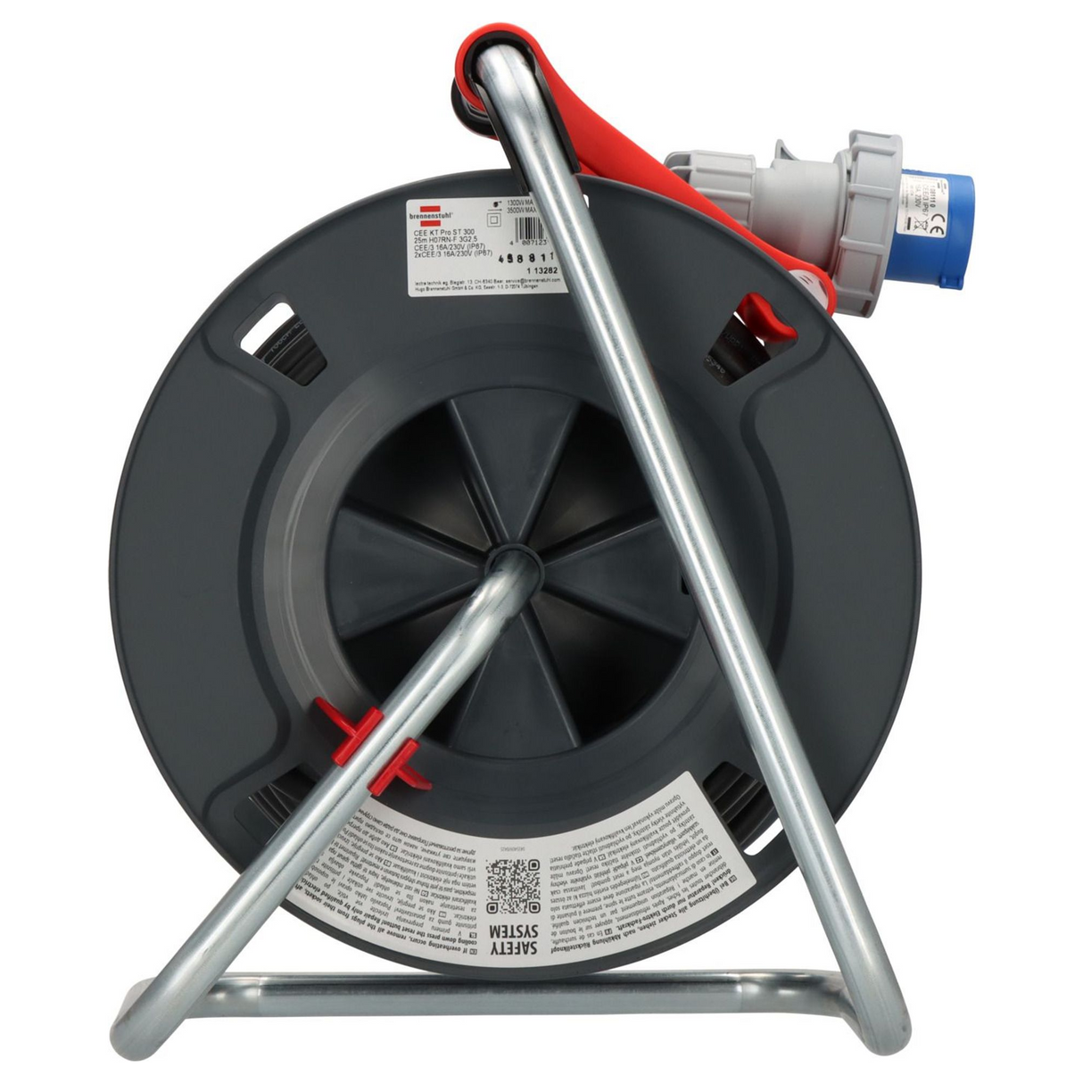 1132826 - Brennenstuhl ST 300 CEE IP67 25m kabelhaspel - Afbeelding 4