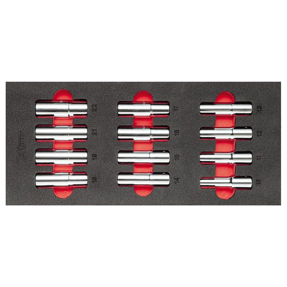 U05191067 - Tweekleurige sponsmodule USAG 519 M 235XL met dopsleutels (12 stuks)
