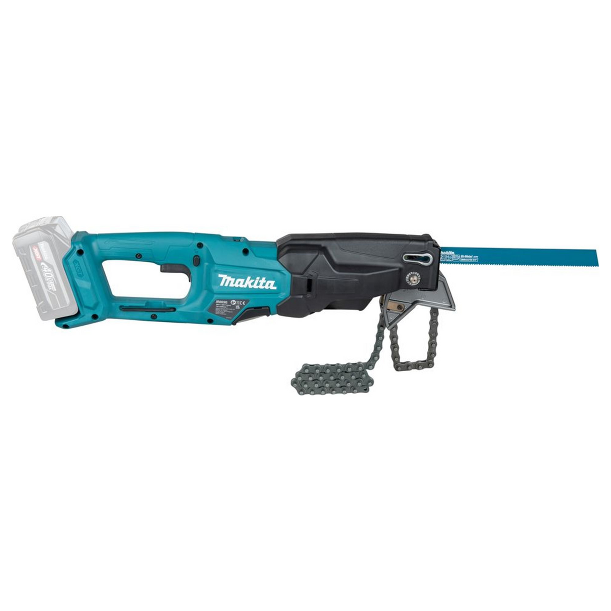 JR003GZ - Seghetto Diritto Makita JR003GZ 40V - Immagine 6