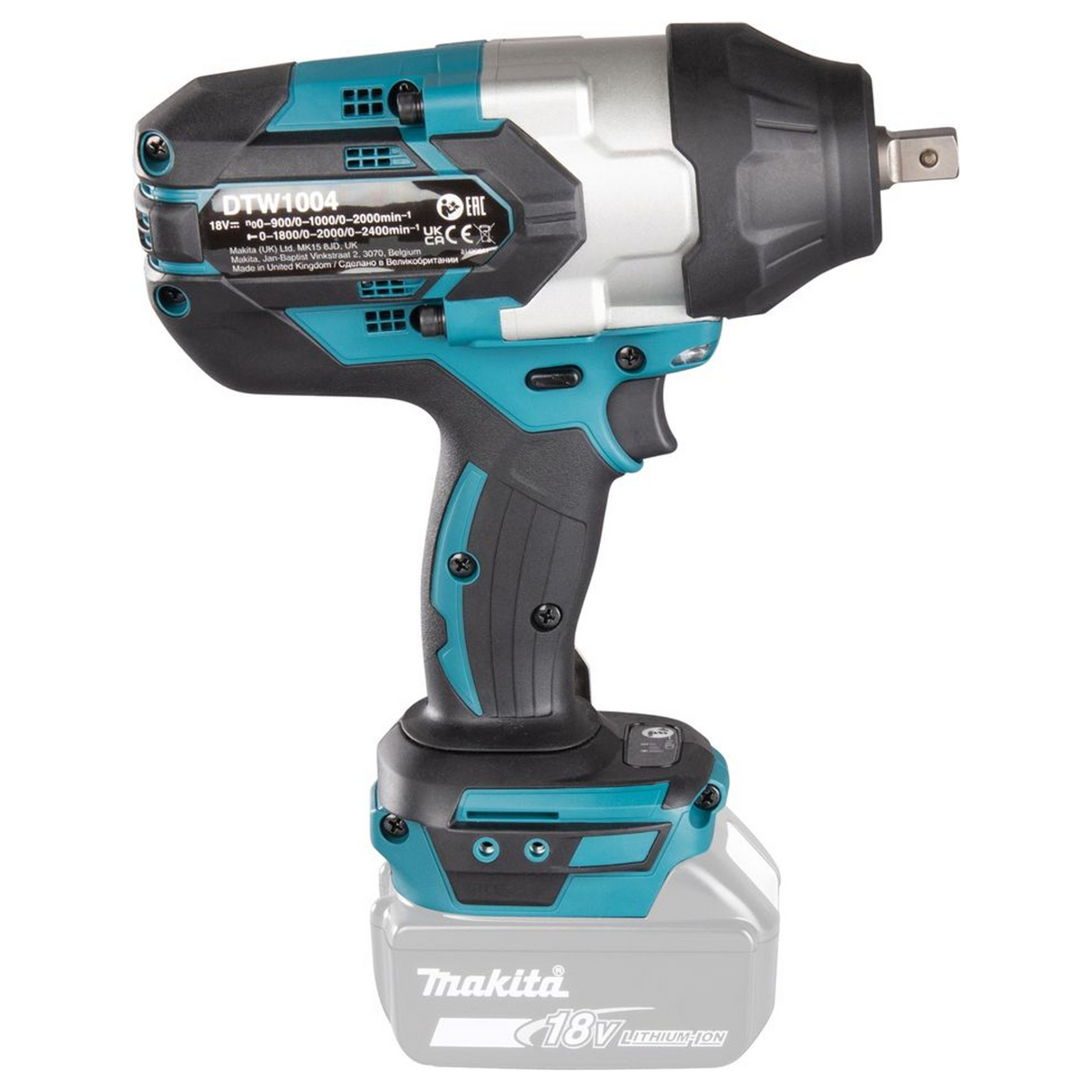 DTW1004Z - Slagsleutel Makita DTW1004Z 18V - Afbeelding 6
