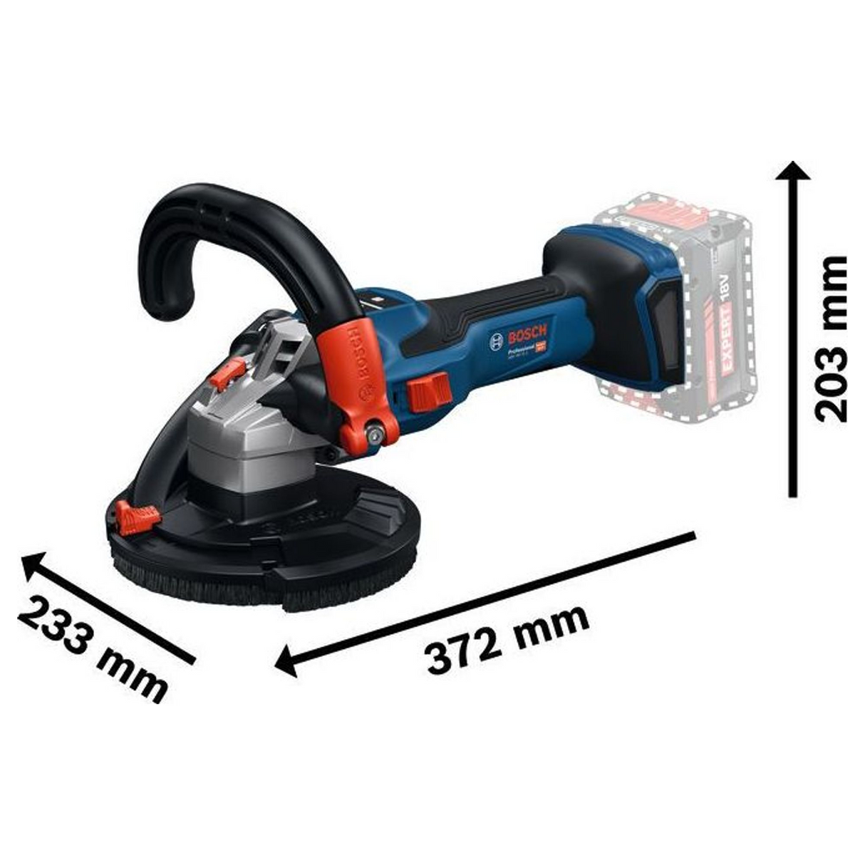 0601776201 - Sander Bosch GBR 18V-15 S PRO 18V - Afbeelding 25