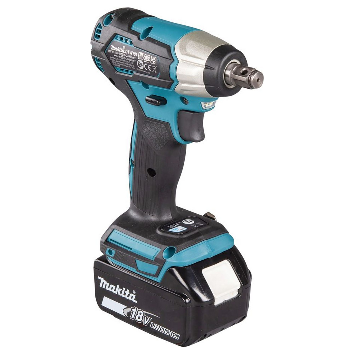 DTW181RTJ - Slagsleutel Makita DTW181RTJ 18V 5Ah - Afbeelding 7