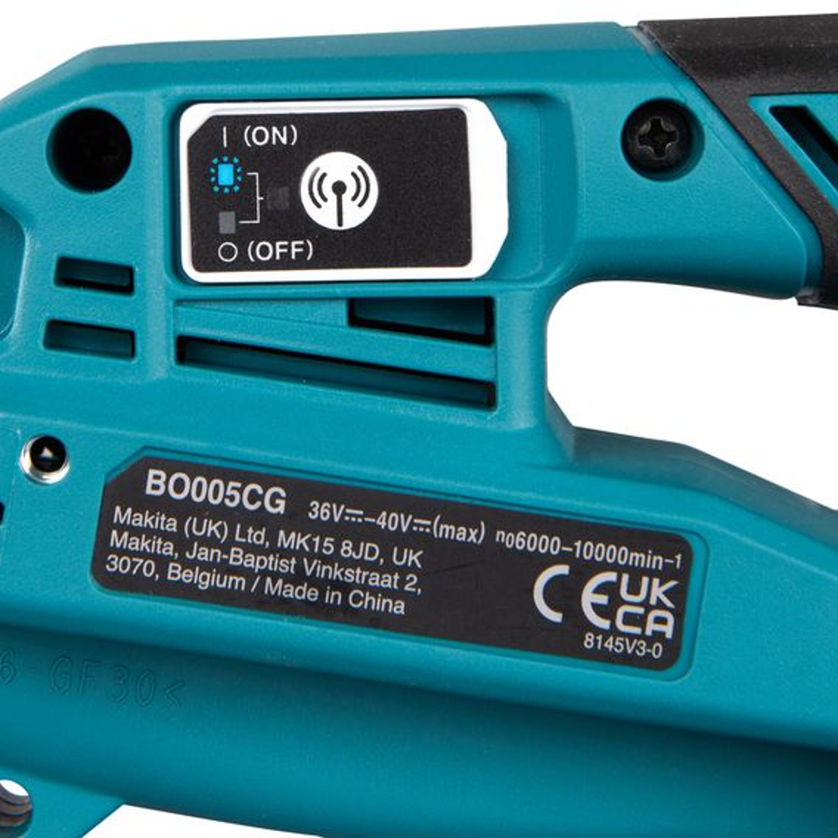 BO005CGZ - Excentrische schuurmachine Makita BO005CGZ 40V - Afbeelding 13