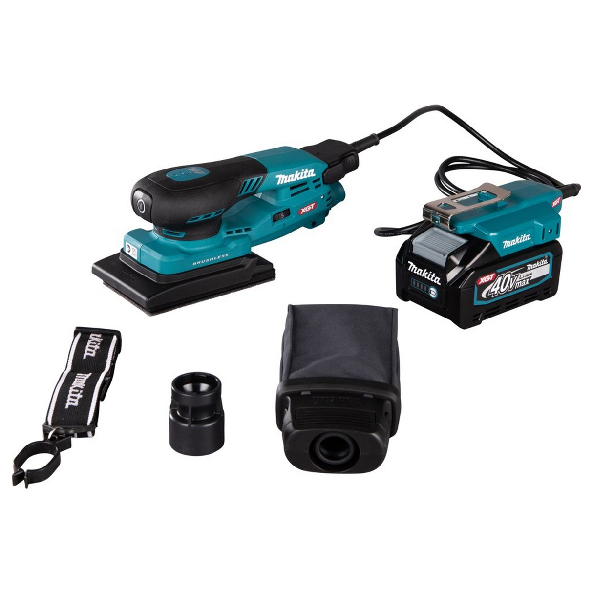 BO005CGZ - Excentrische schuurmachine Makita BO005CGZ 40V - Afbeelding 18