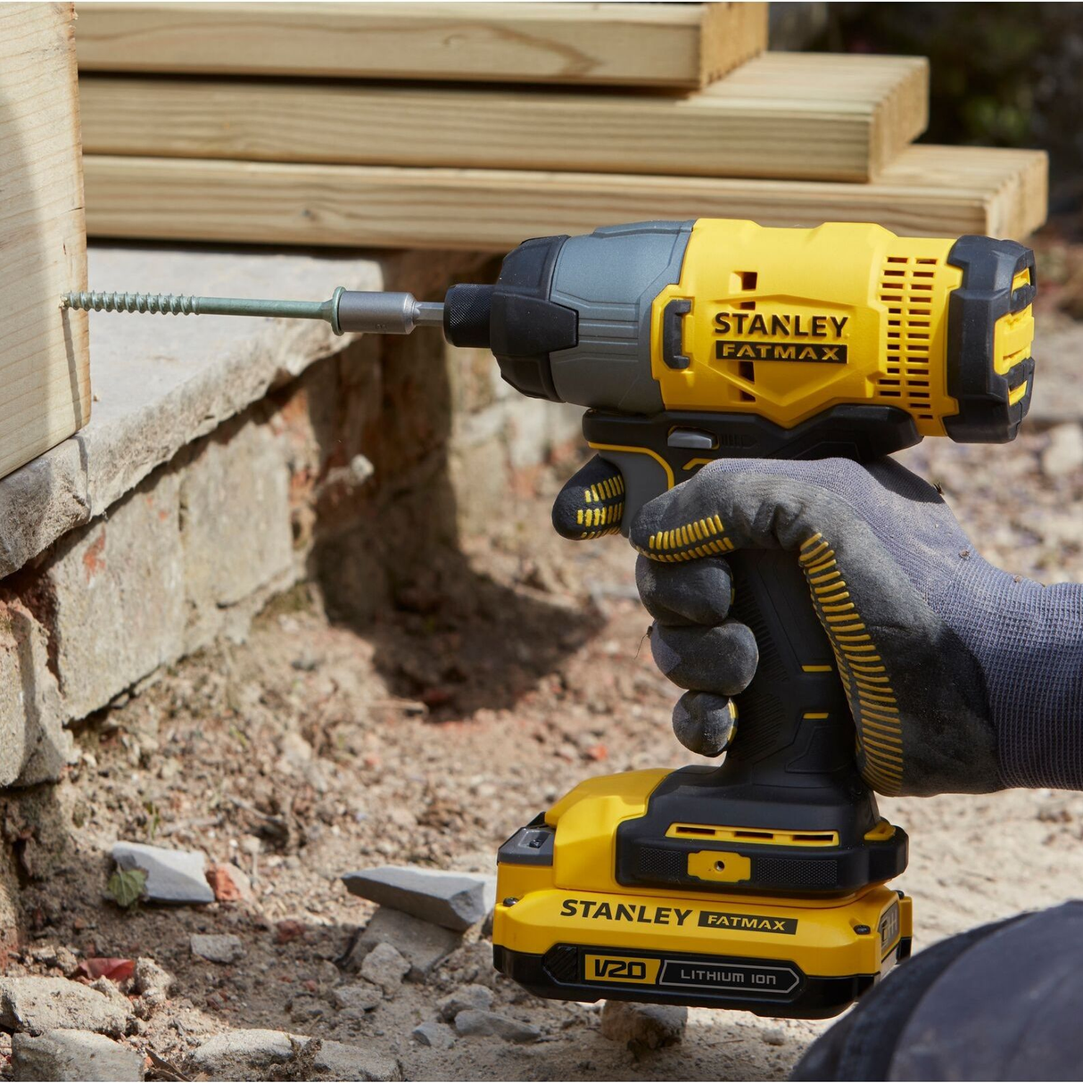 SFMCF800C2K-QW - Slagsleutel Stanley FatMax SFMCF800C2K-QW 18V 1,5Ah - Afbeelding 10