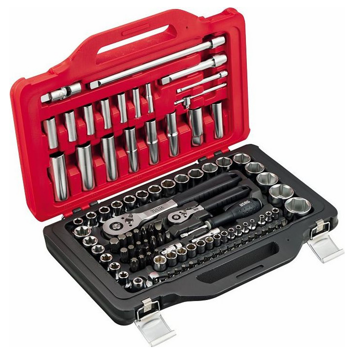 U06010031 - Assortiment USAG 601 1/4-1/2 JS100 Modulaire doos 100 stuks