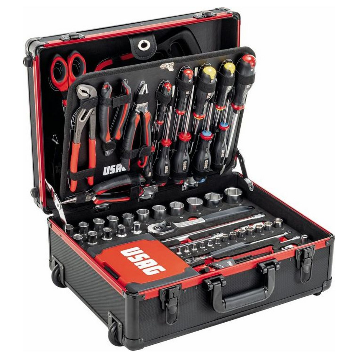 U00020035 - Trolleykoffer USAG 002 TMA met 181-delig onderhoudsassortiment
