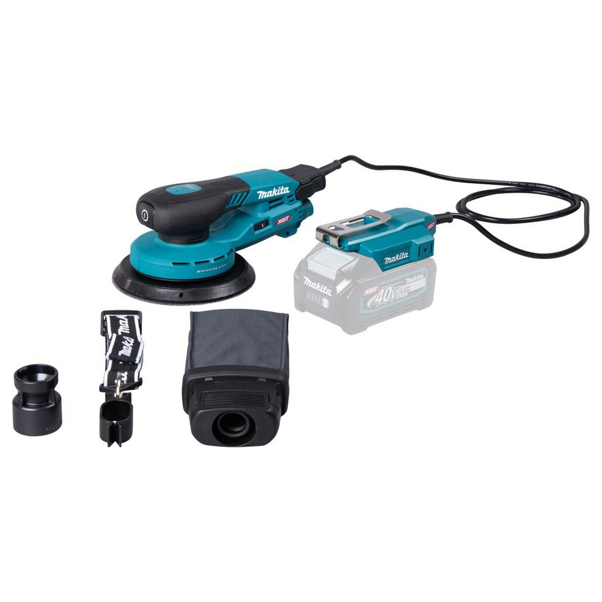 BO004CGZ - Levigatrice Rotorbitale Makita BO004CGZ 40V - Immagine 19