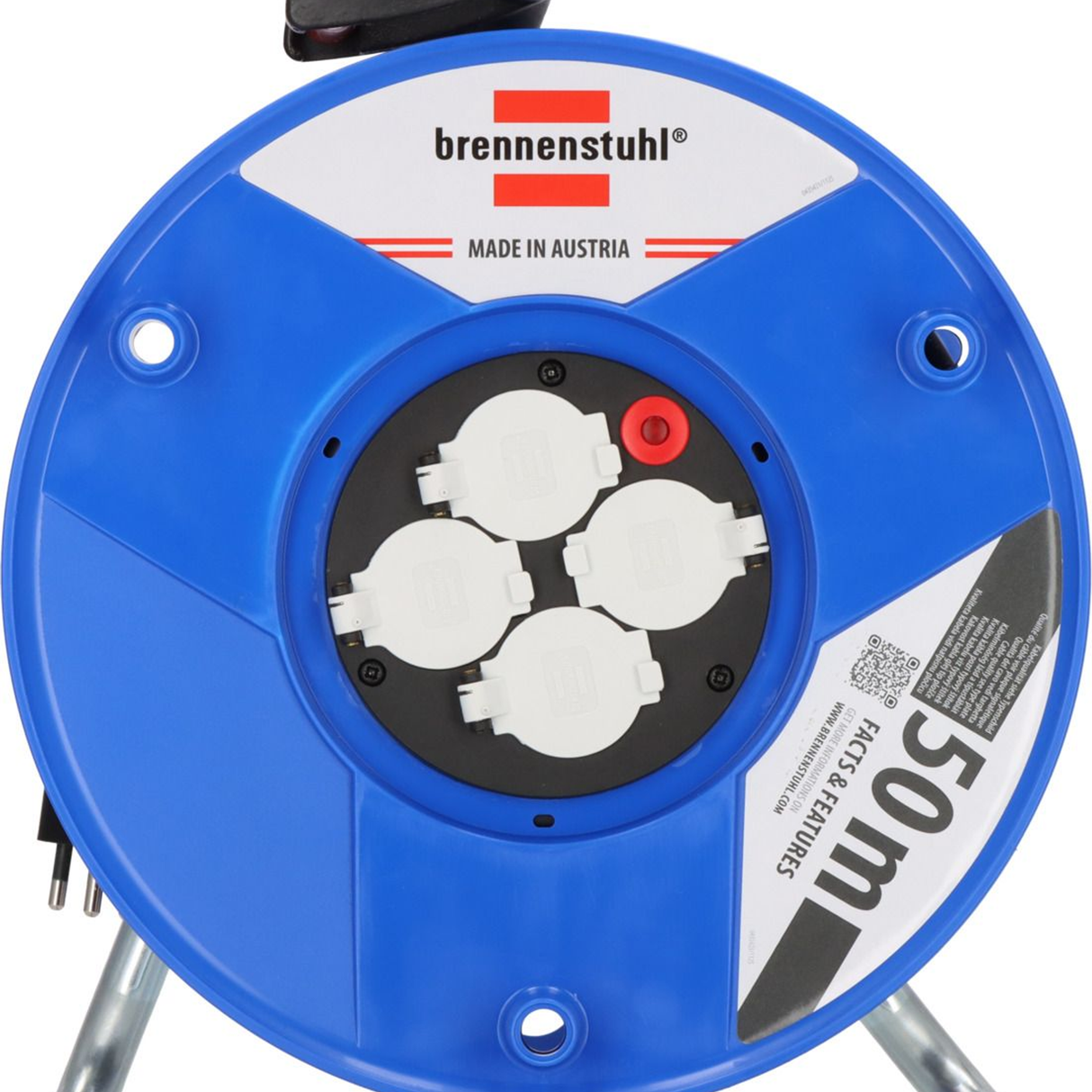 1208065 - Brennenstuhl Garant ST 290 50m H05VV-F 3G1.5 Kabelhaspel - Afbeelding 2