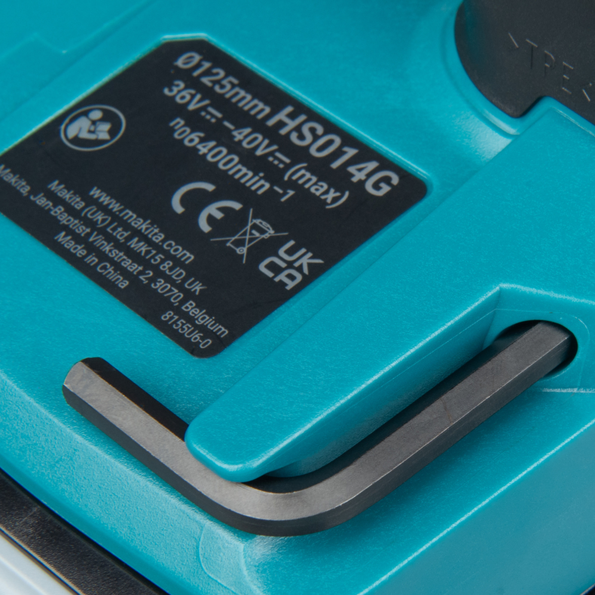 HS014GZ - Cirkelzaag Makita HS014GZ 40V XGT 125mm - Afbeelding 13