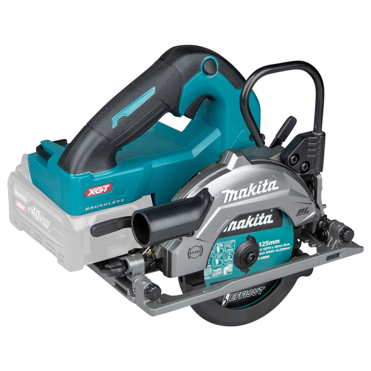 HS014GZ - Cirkelzaag Makita HS014GZ 40V XGT 125mm - Afbeelding 7
