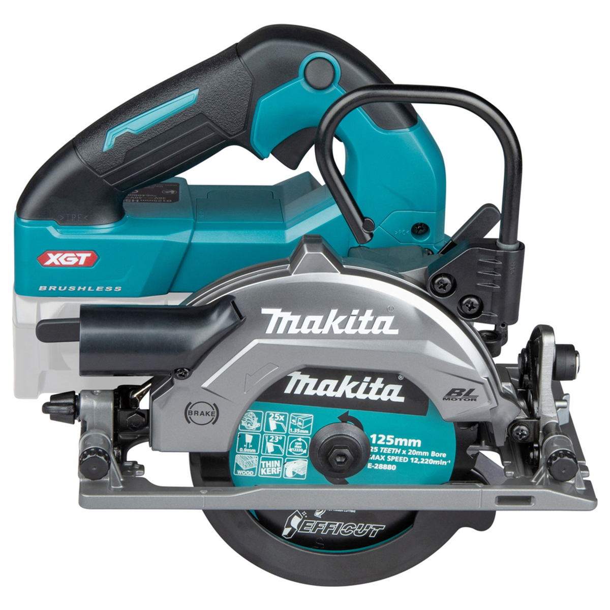 HS014GZ - Cirkelzaag Makita HS014GZ 40V XGT 125mm - Afbeelding 8