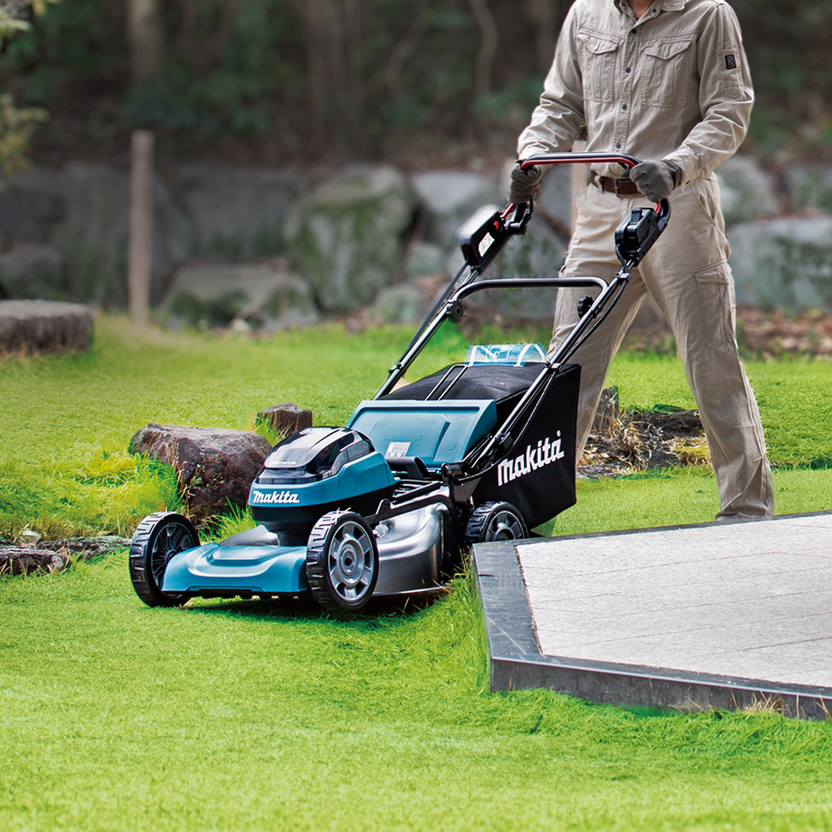 DLM540Z - Zelfrijdende grasmaaier Makita DLM540Z LXT 18Vx2 53cm - Afbeelding 21