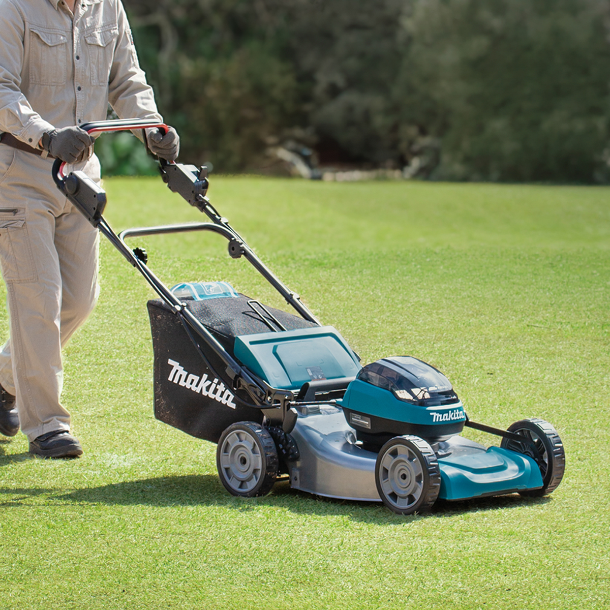 DLM540Z - Zelfrijdende grasmaaier Makita DLM540Z LXT 18Vx2 53cm - Afbeelding 22