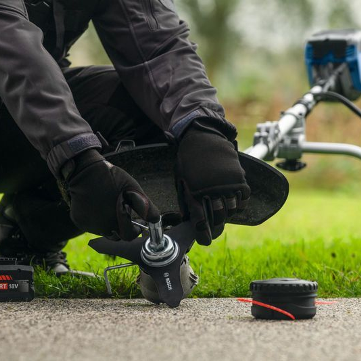 06008D1200 - Bosmaaier Bosch Professionele GFR18V-25BH 18V - Afbeelding 23