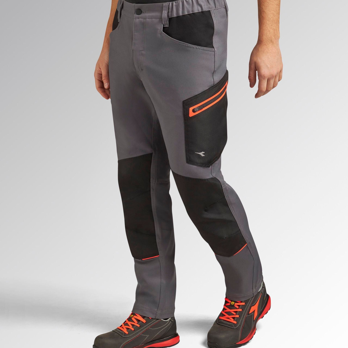 702.183064-75070- - Werkbroek Diadora Utility Pant Stretch Performance 2.0 Staalgrijs - Afbeelding 2
