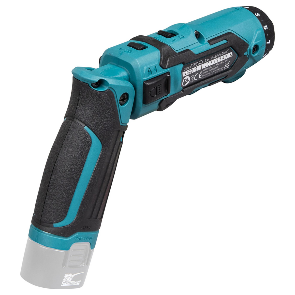 DF012DZ - Boormachine Makita DF012DZ 7.2V - Afbeelding 5