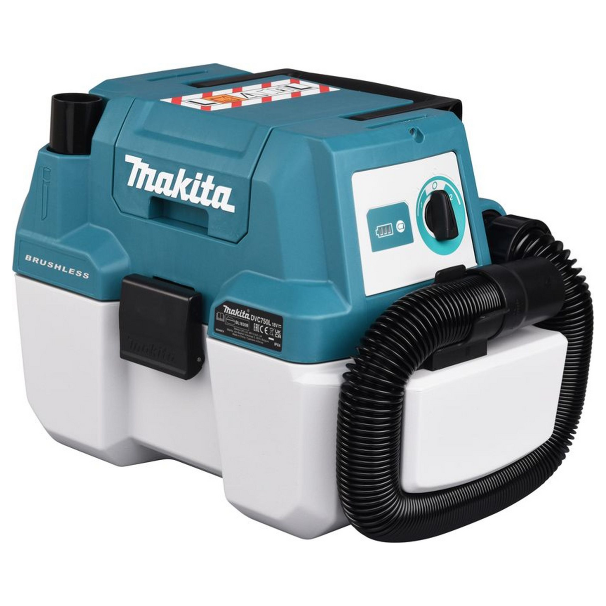 DVC750LZX3 - Stofzuiger Makita DVC750LZX3 LXT 18V 7.5L Borstelloos - Afbeelding 7