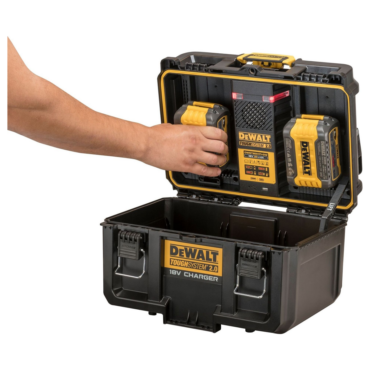 DWST83471-QW - Dubbele acculader Dewalt DWST83471-QW ToughSystem 2.0 - Afbeelding 17